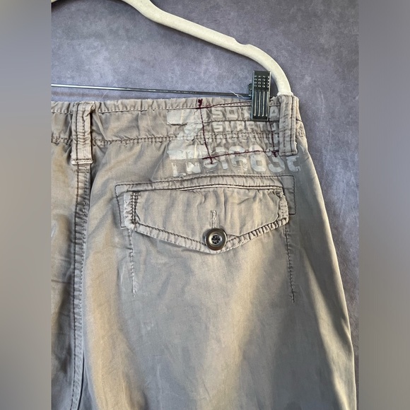 Z-Brand Tan Y2K Cargo Pants 31 X32 Men’s Combra Design - Picture 2 of 7